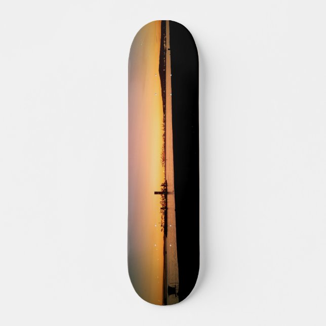 Skateboard Longue plage terrasse (Devant)