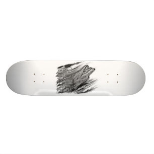 Skateboard Loup seul