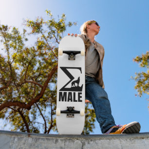 Skateboard Loup solitaire de Sigma Male