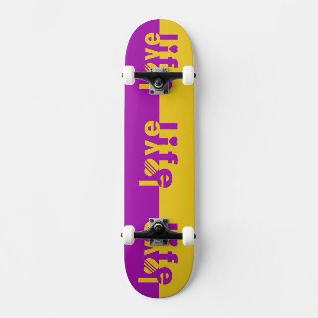 Skateboard LOVE LIFE skateboards (Recto)