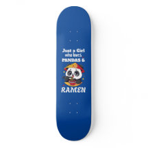 Love Pandas and Ramen (texte blanc)