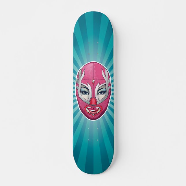 Skateboard Luchagirl (Devant)