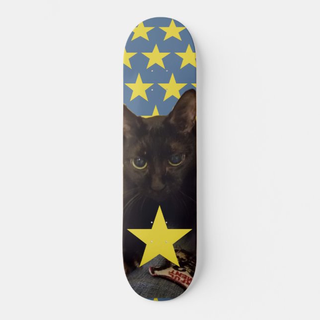 Skateboard Lucky Black (Recto)