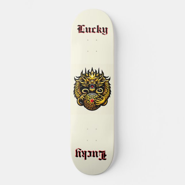 Skateboard Lucky Dragon Ball (Recto)