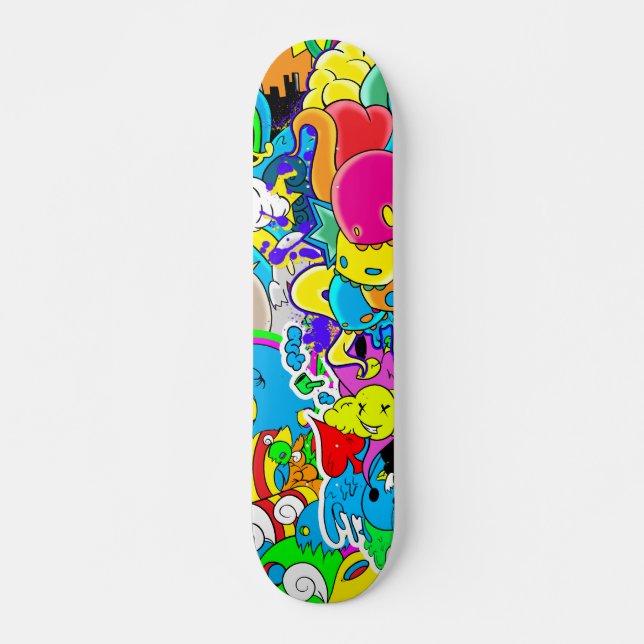 Skateboard Lumière de Mako (Devant)