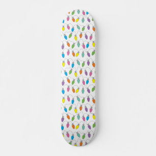 Skateboard Lumières de Noël