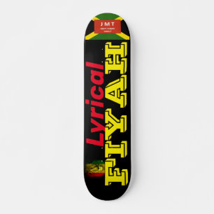 Skateboard LYRICAL FIYAH Planche à roulettes, Deck 7¾"