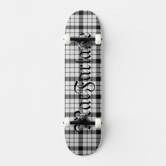 Skateboard MacFarlane Tartan Carreaux Rouge