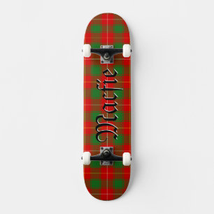 Skateboard Macfie McFee Tartan Scottish Plaid Motif