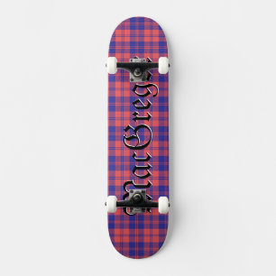 Skateboard MacGregor Clan Tartan Scottish Plaid Motif