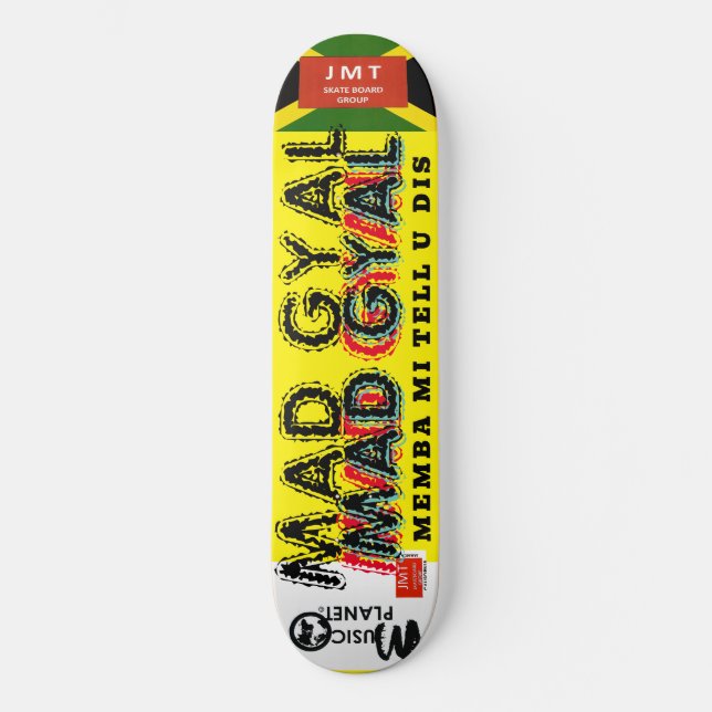 Skateboard MAD GYAL 8 Patinage 1/4" (Recto)