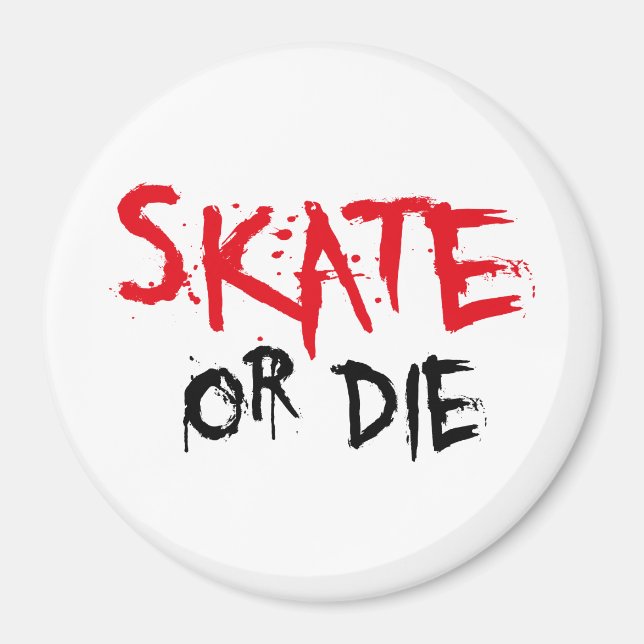 skateboard magnet (Vorne)