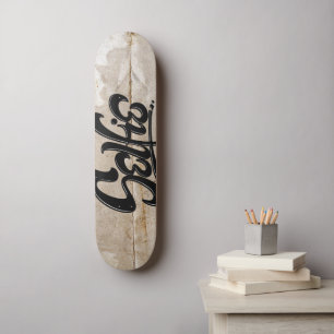 Skateboard Magnifique Graffiti Selfie Street Art Lettres
