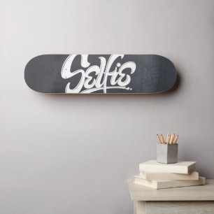Skateboard Magnifique Graffiti Selfie Street Art Lettres