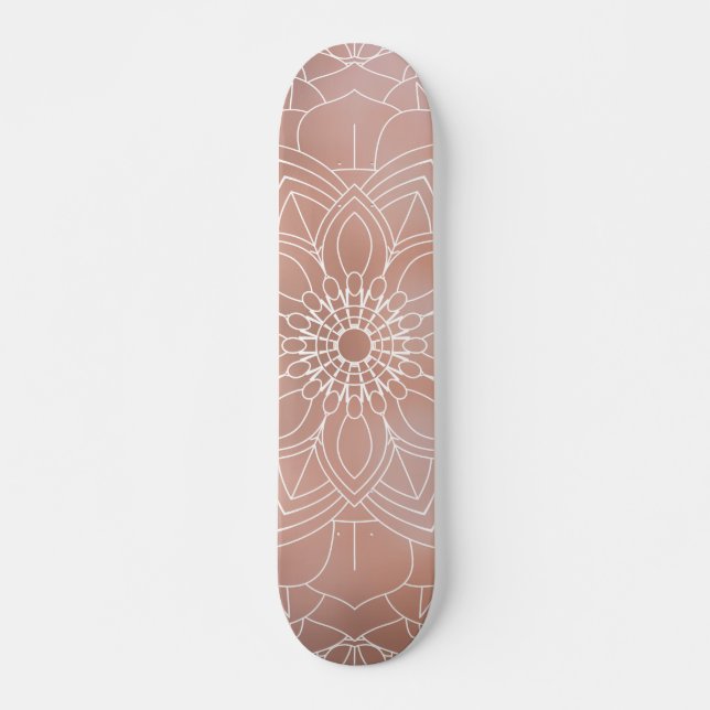 Skateboard Mandala Luxe 53 (Devant)