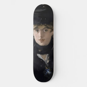 Skateboard Manet - Berthe Morisot avec un bouquet de violette