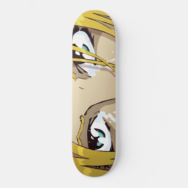 Skateboard Manga observe le panneau de patin (Recto)