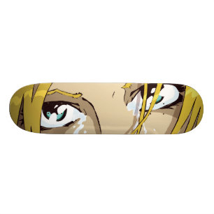 Skateboard Manga observe le panneau de patin