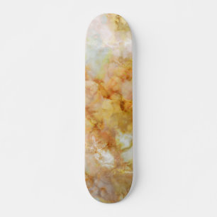 Skateboard Marbre plu doré
