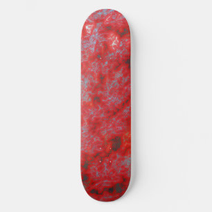 Skateboard Marbre rouge Faux
