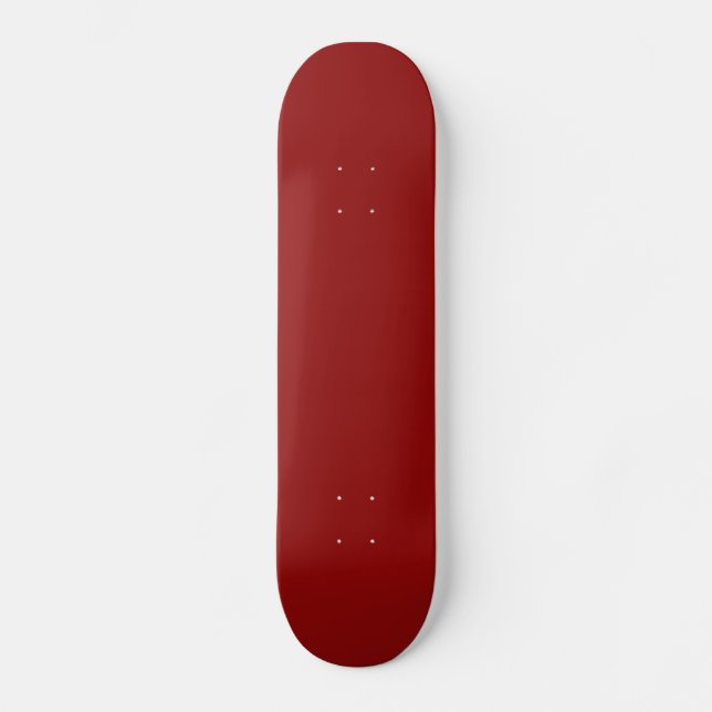 Skateboard Marron rouge (Recto)