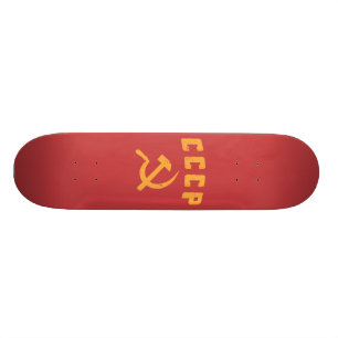 Skateboard marteau vintage et faucille de l'URSS de Russe de