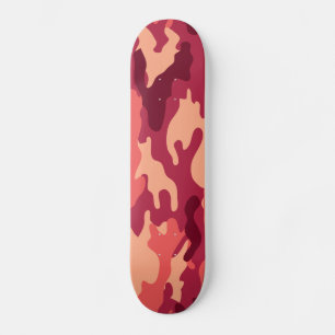 SKATEBOARD MARTIAN DESERT CAMO / CAMOUFLAGE DAZZLE MOTIF