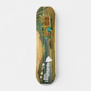 Skateboard Mauis Longboards Woody Longboard