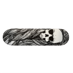 Skateboard Mauvaise herbe de crâne