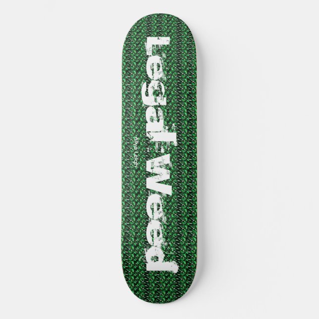 Skateboard Mauvaise herbe juridique (Recto)