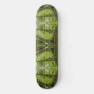 Skateboard MAzipoodles Diamond Eyes Collage Olive