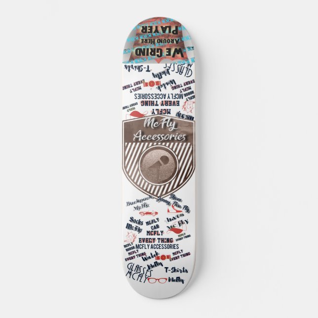 Skateboard McFly Shield Tout McFly (Recto)