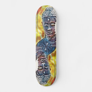 Skateboard Méditation Yoga Nouvel Âge Spirituel Zen Bouddha