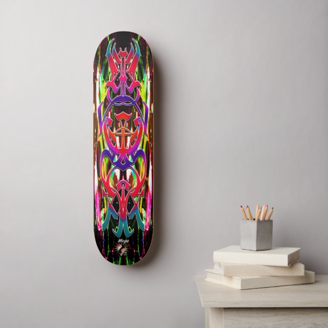 Skateboard Méga g-chat Pro (Art mural)