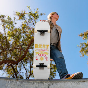 Skateboard MEILLEUR 4E NIVEAU DANS LA GALAXIE drôle mignon