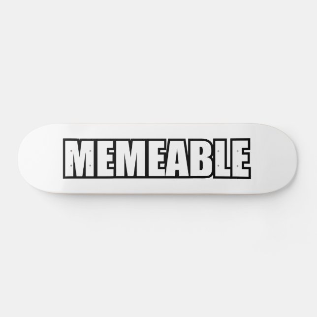 SKATEBOARD MÉMOIRE (Horz)