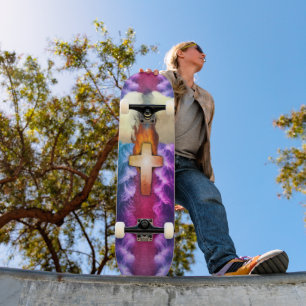 Skateboard Mer Rouge
