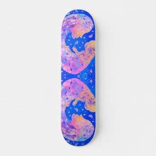 Skateboard Mère et bébé - Amour - Art