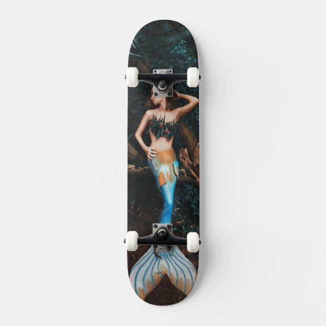 Skateboard Mermaid Paradise (Recto)