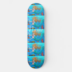 Skateboard Mermaid sous-marin séché Thunder_Cove