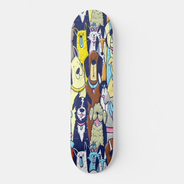 Skateboard Mes amis Doggie (Recto)