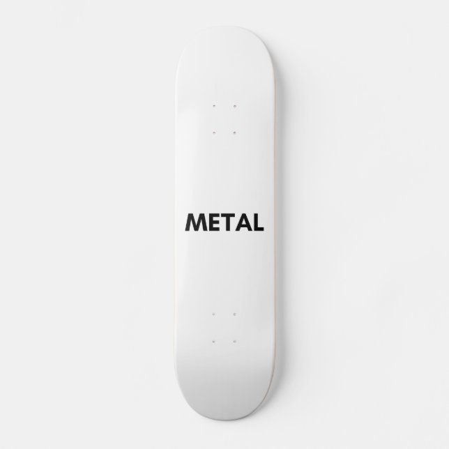 Skateboard métal (Recto)
