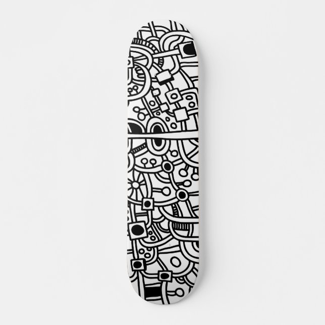 Skateboard Metropolis III - Sur le bois (Devant)