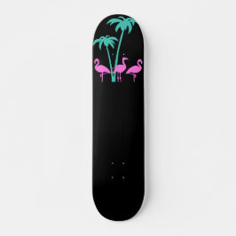 Skateboard Miami Flamingos