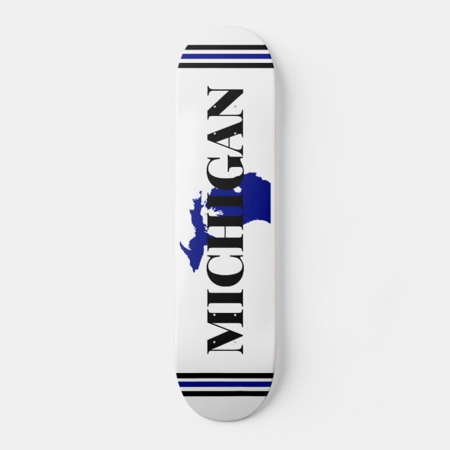 Skateboard Michigan (Recto)