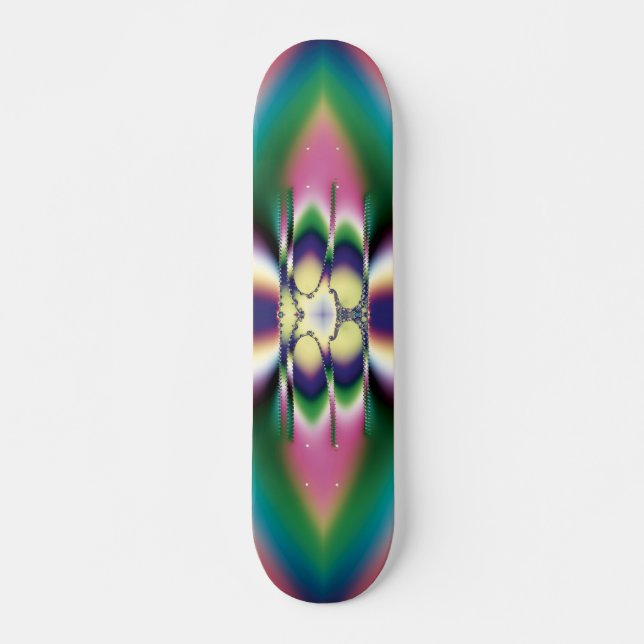 Skateboard Miroirs arc-en-ciel (Devant)