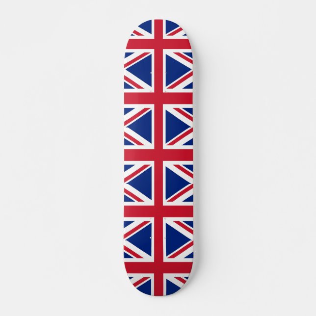 Skateboard mit Flagge des Vereinigten Königreichs (Vorne)