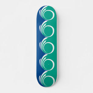 Skateboard mit Flagge von Ottawa, Kanada