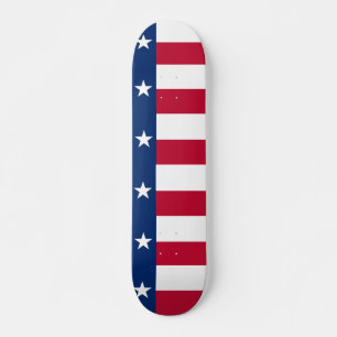Skateboard mit Flagge von Texas