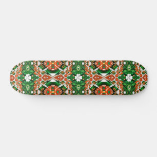 Skateboard mit Irland Colors Design